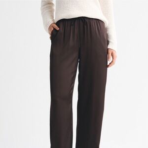 Abercrombie & Fitch Dark Brown Women's Trousers